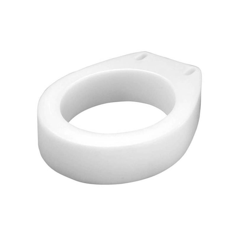 Compass Health Brands CarexÂ® Raised Toilet Seat, 13-1/2 x 17-1/2 Inch